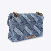Kurt Geiger Borsa Mini Kensington in Denim